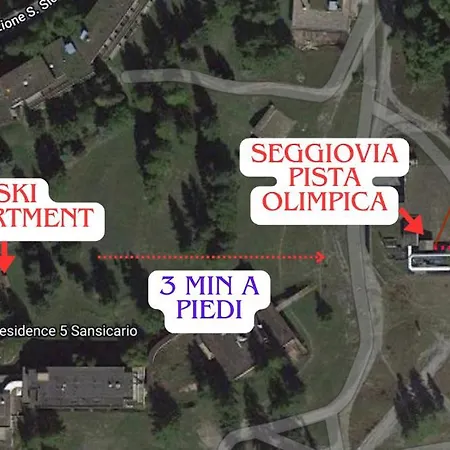Apartamento Sellette San Sicario Alto *